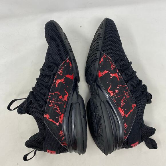 PUMA Viz Runner Rapid Black Red Training Sneakers Youth 7C - Picture 6 of 9